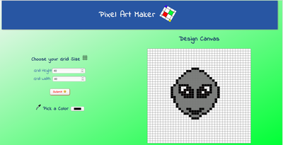 Pixel art maker